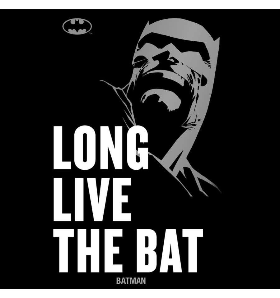 DC Comics - Batman Long Live the Bat Black T-Shirt S - flash vidéo