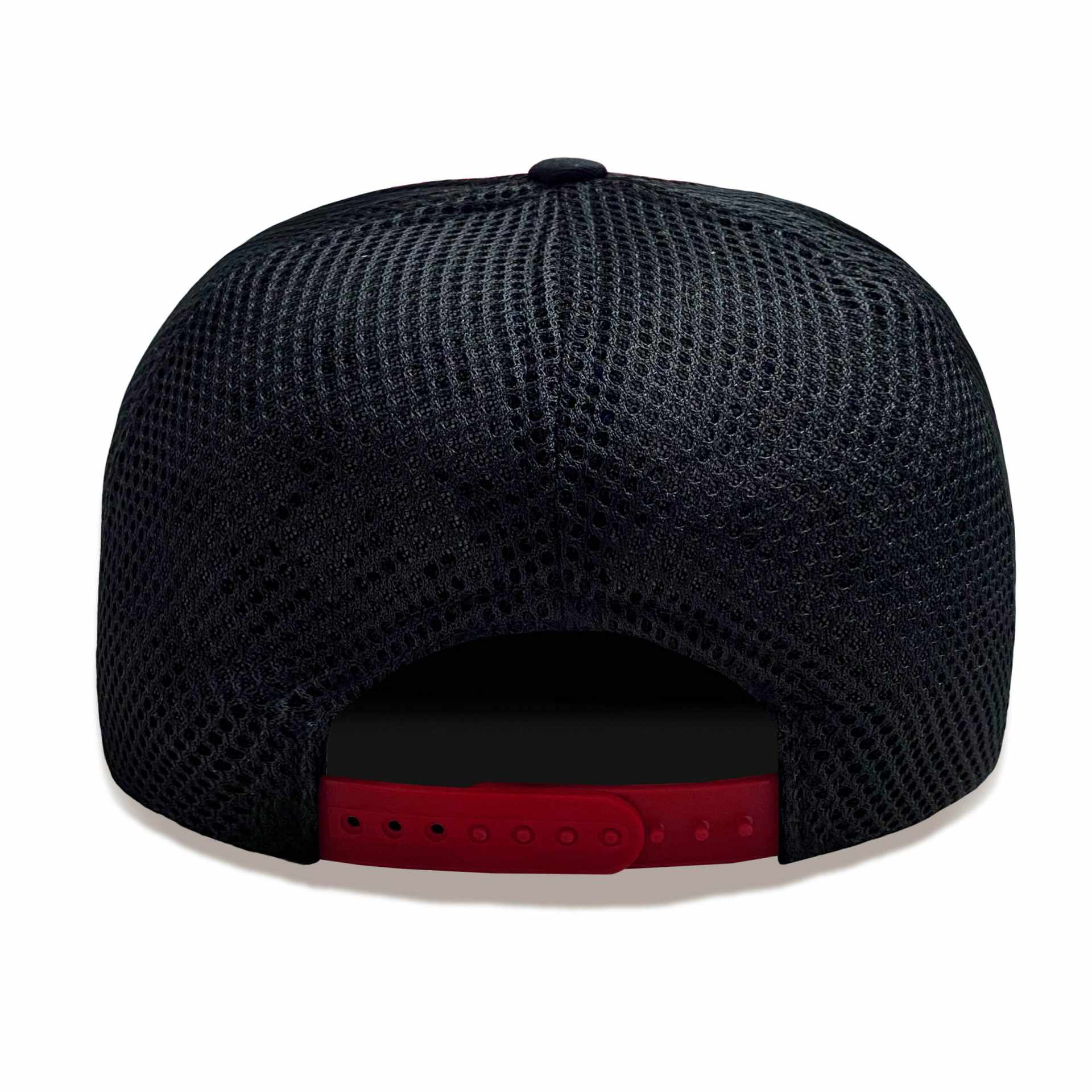 Les Dents de la Mer - Casquette Snapback Noire Impression par sublimation - flash vidéo