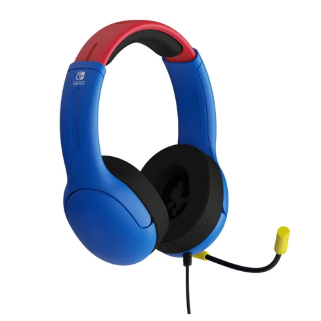 PDP - Casque de jeu stéréo filaire Airlite Super Mario Bros. pour Nintendo Switch, Switch Lite et Switch OLED - flash vidéo