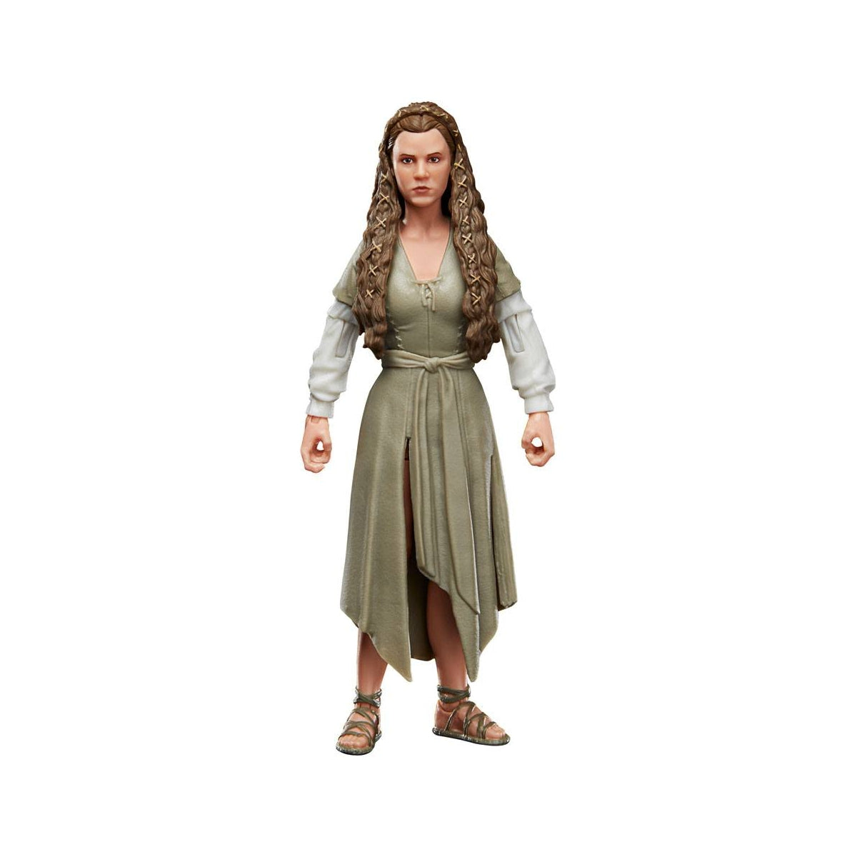 Star Wars The Black Series - Figurine d'action de la princesse Leia (Village Ewok) 15cm - flash vidéo