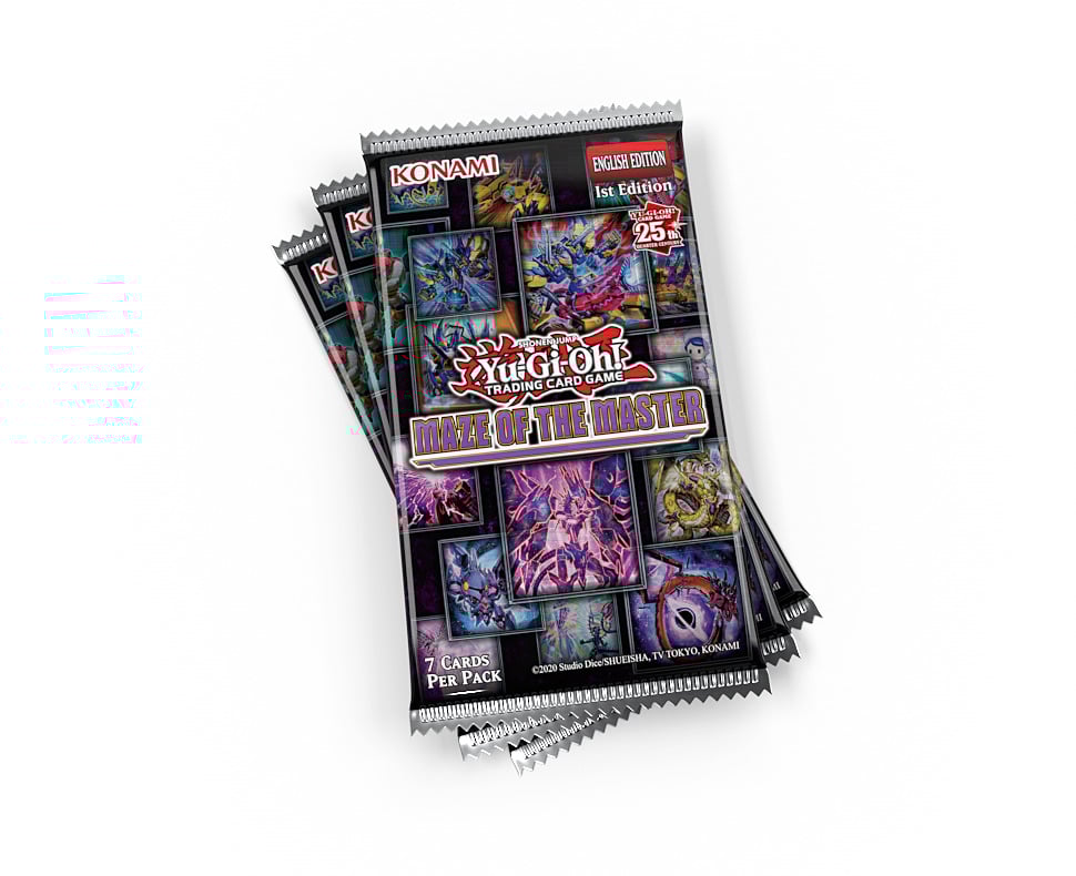 Yu-Gi-Oh! TCG - Maze of the Master Booster 3-Pack (Cardboard Tuckbox) - flash vidéo