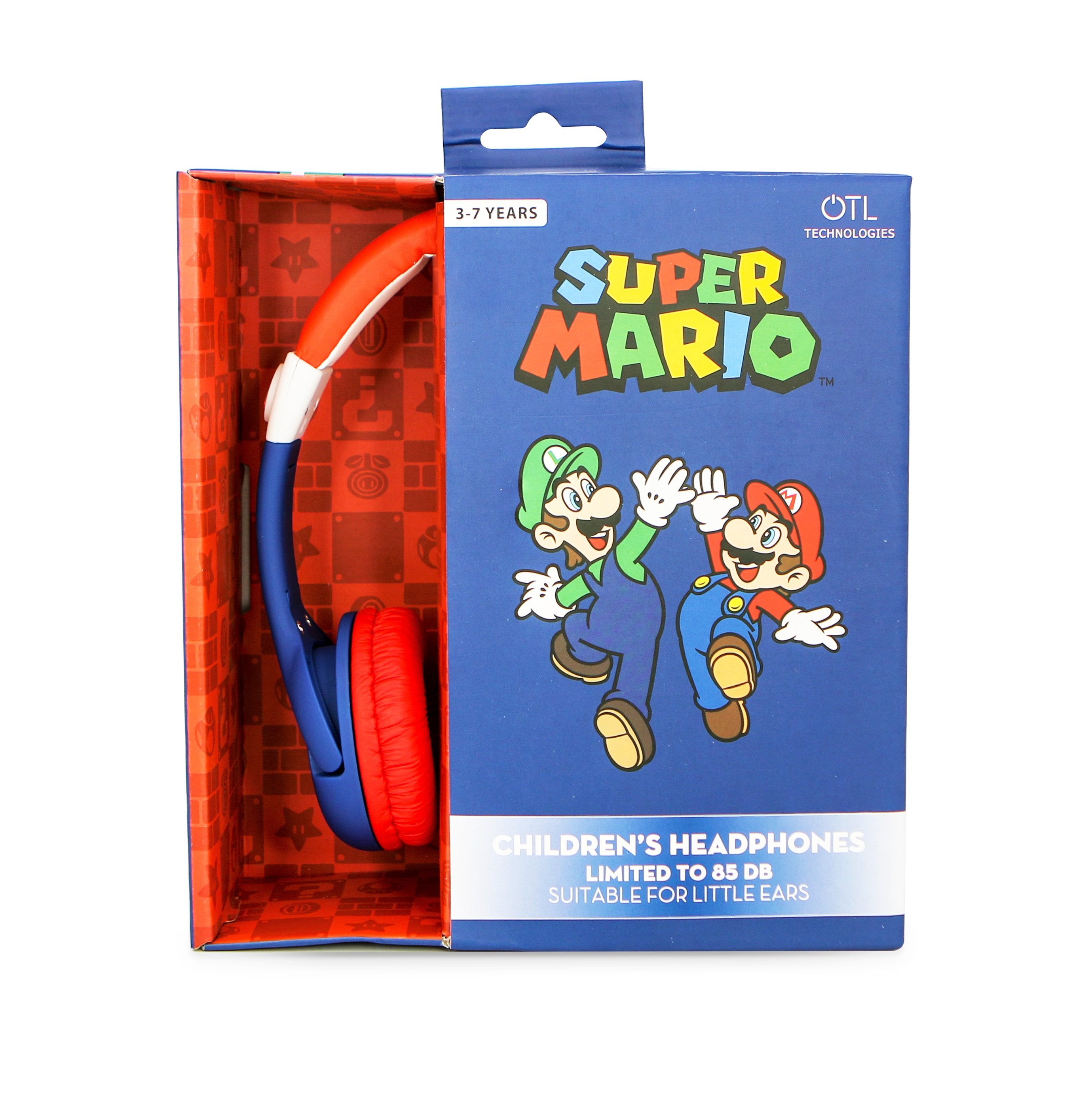 Super Mario - Casque audio Mario pour enfants - flash vidéo