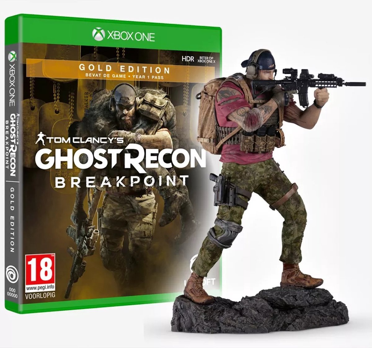 Tom Clancy's Ghost Recon: Breakpoint Gold Edition + Nomad Figure - flash vidéo