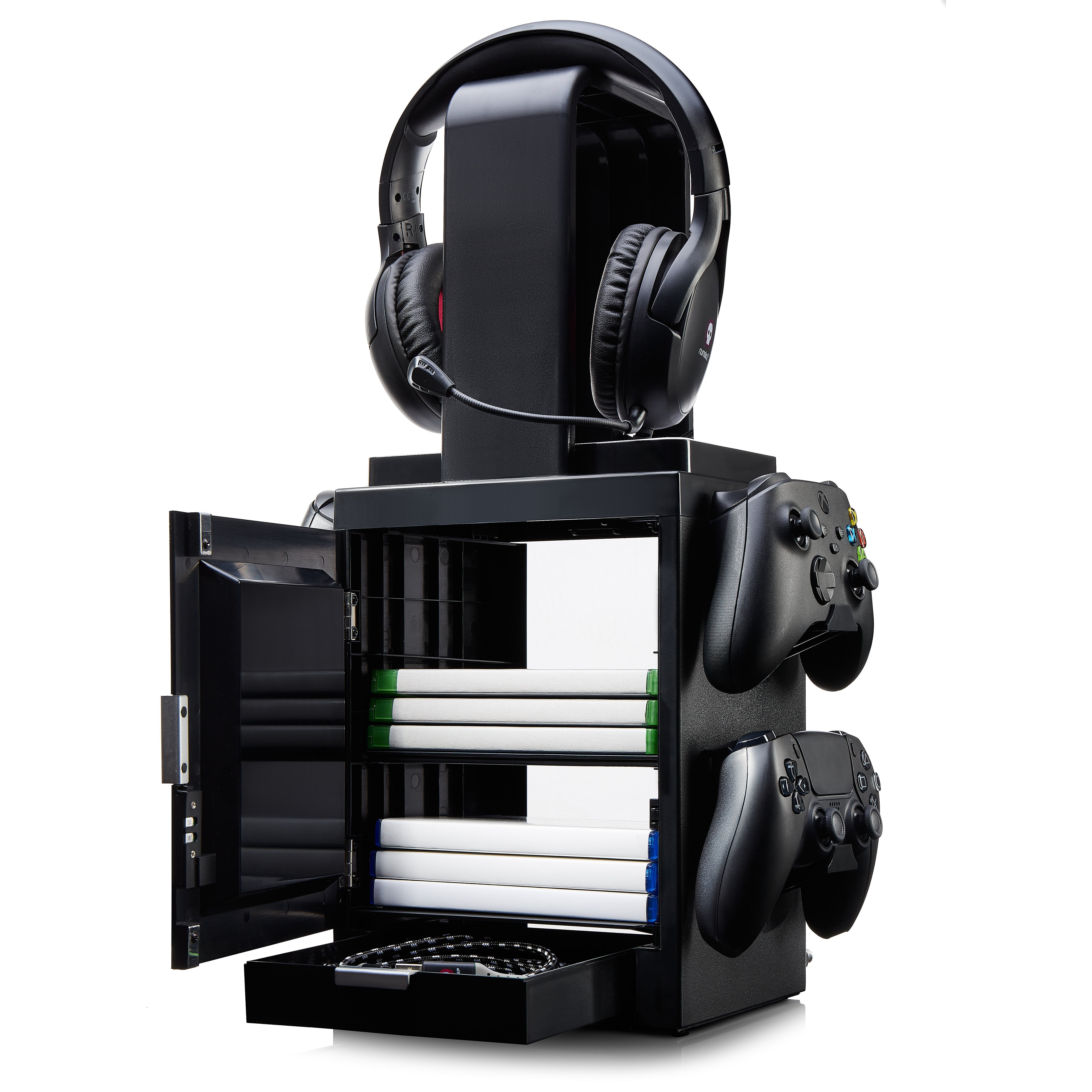 Numskull - Meuble de rangement lumineux inspiré du logo de Destiny pour gamer - flash vidéo