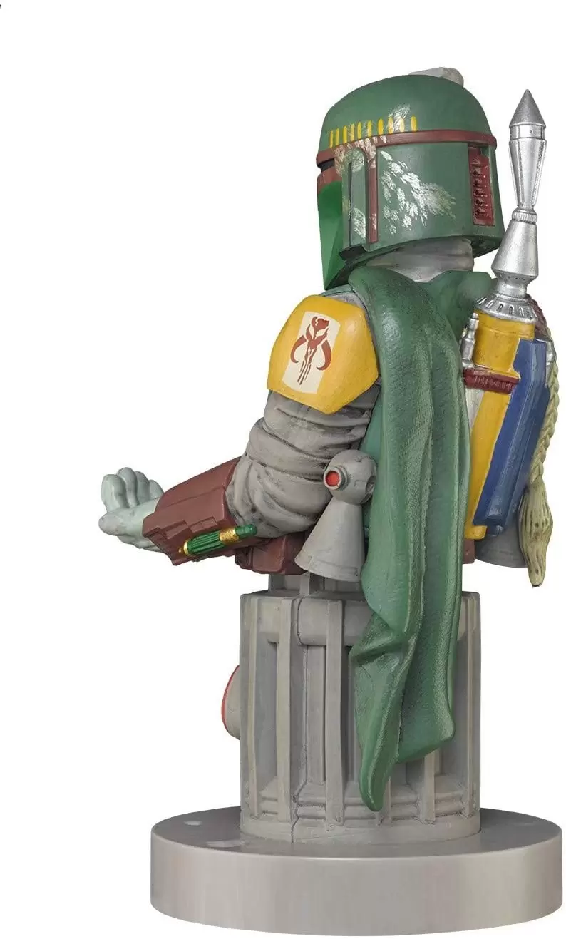 Cable Guys - Star Wars - Boba Fett Support Chargeur pour Téléphone et Manette - flash vidéo