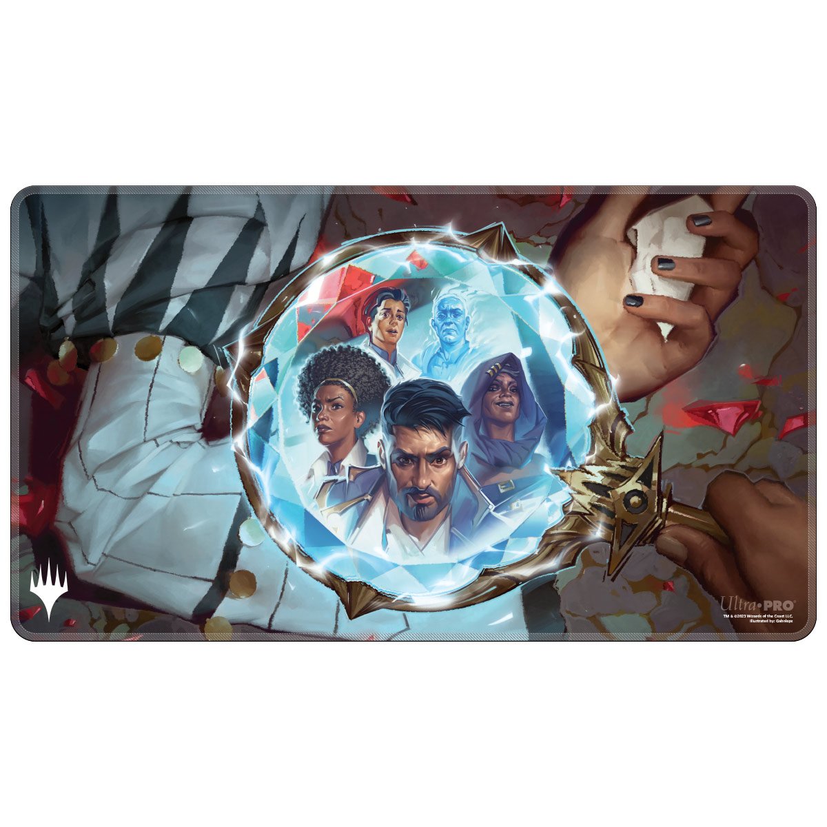 Ultra Pro - Magic: The Gathering - Murders at Karlov Manor - Tapis de jeu Key Art (60 x 34 cm) - flash vidéo