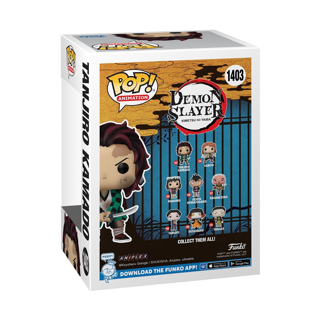 Funko Pop! Animation: Demon Slayer - Tanjiro Kamado (Training) - flash vidéo
