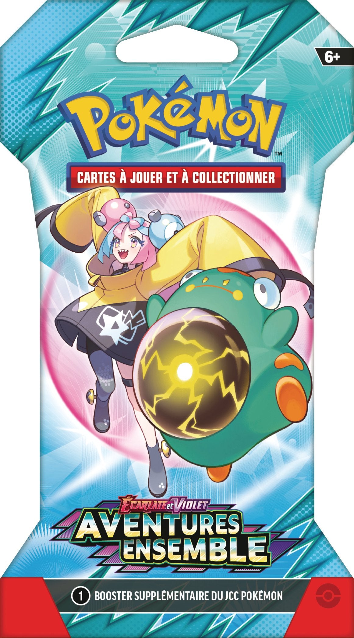 Pokémon JCC - Écarlate et Violet - Pack de Booster Blister EV09 Aventures Ensemble (1 Booster aléatoire) - flash vidéo