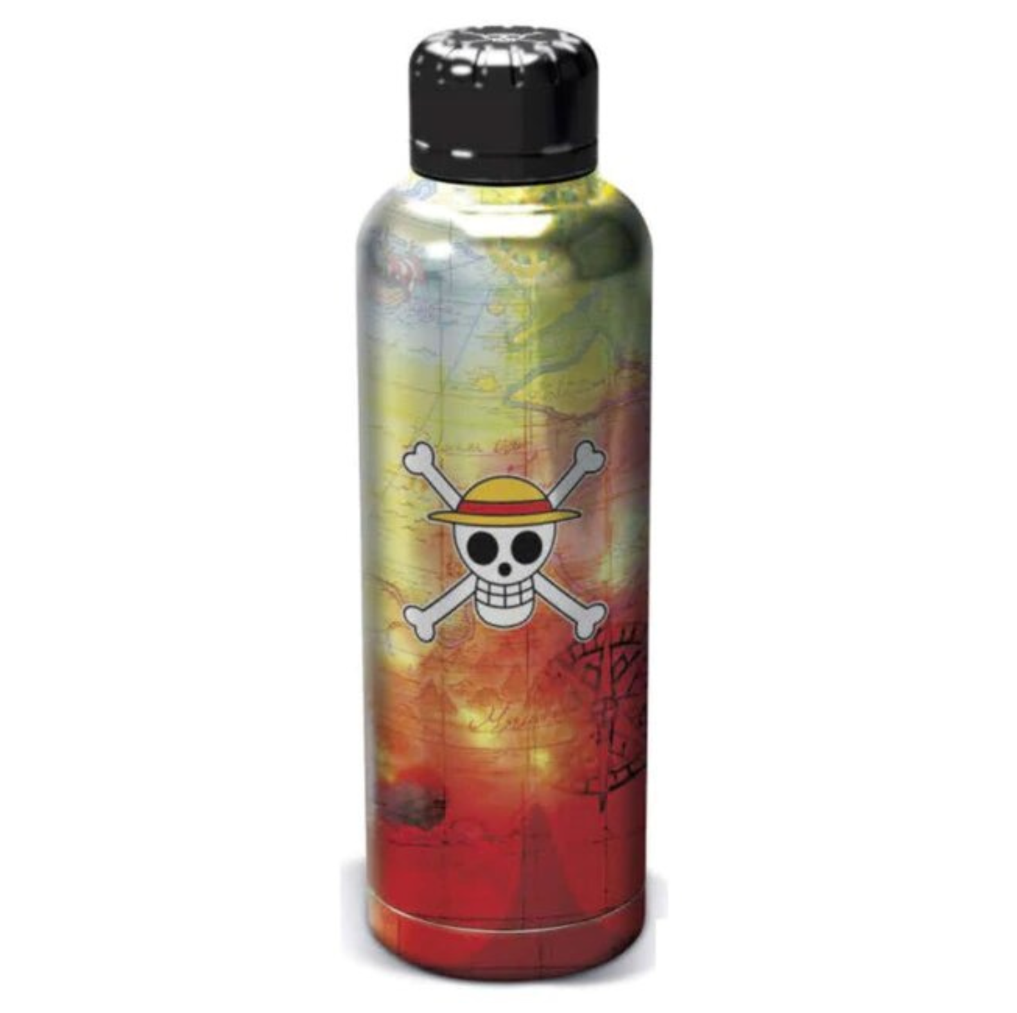 Stor Young Adult - One Piece - Bouteille Isotherme en Acier Inoxydable - Monkey D. Luffy - 515 ML - flash vidéo
