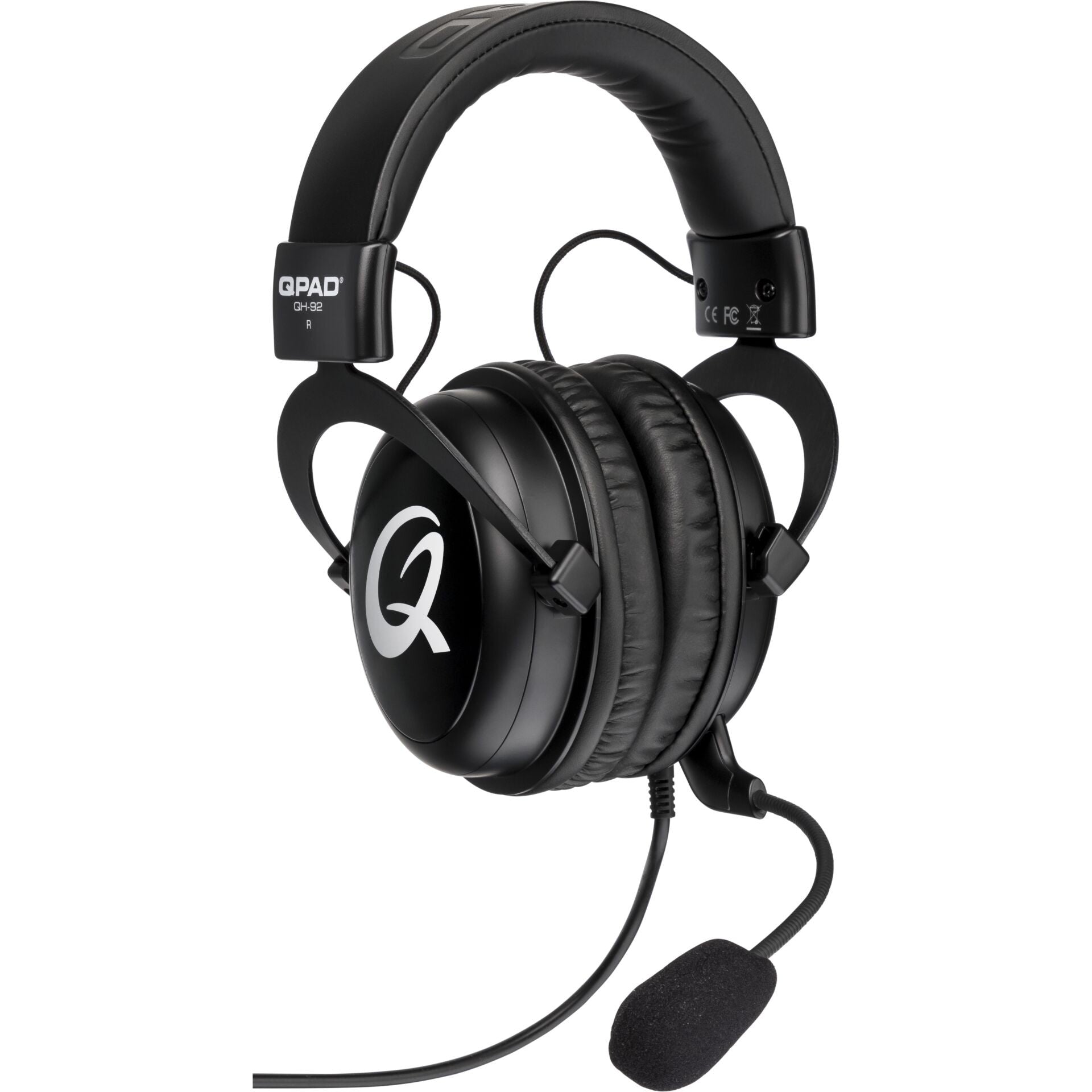QPAD - QH-92 High End Stereo Gaming Headset, Closed Ear, Noise Cancelling detachable Microphone, Multiplatform - flash vidéo