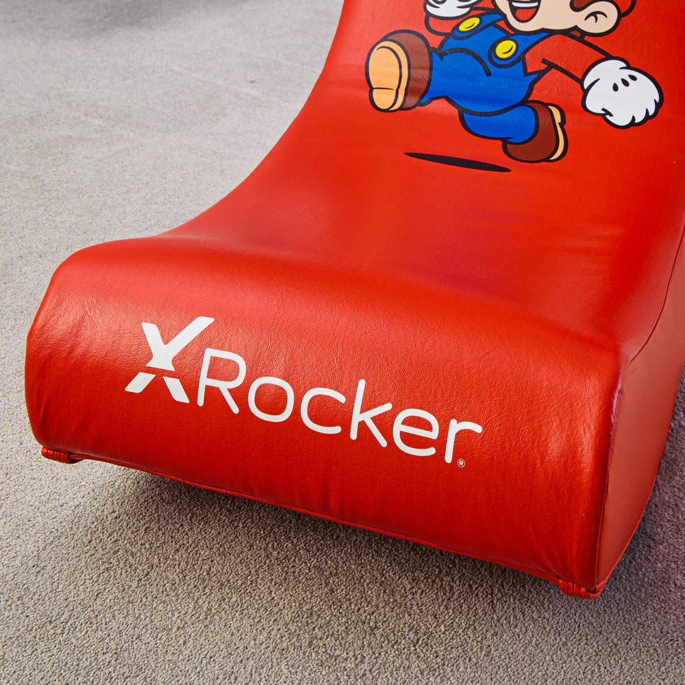 X Rocker - Siège de jeu Video Rocker Super Mario officiel Mario Joy Edition - flash vidéo