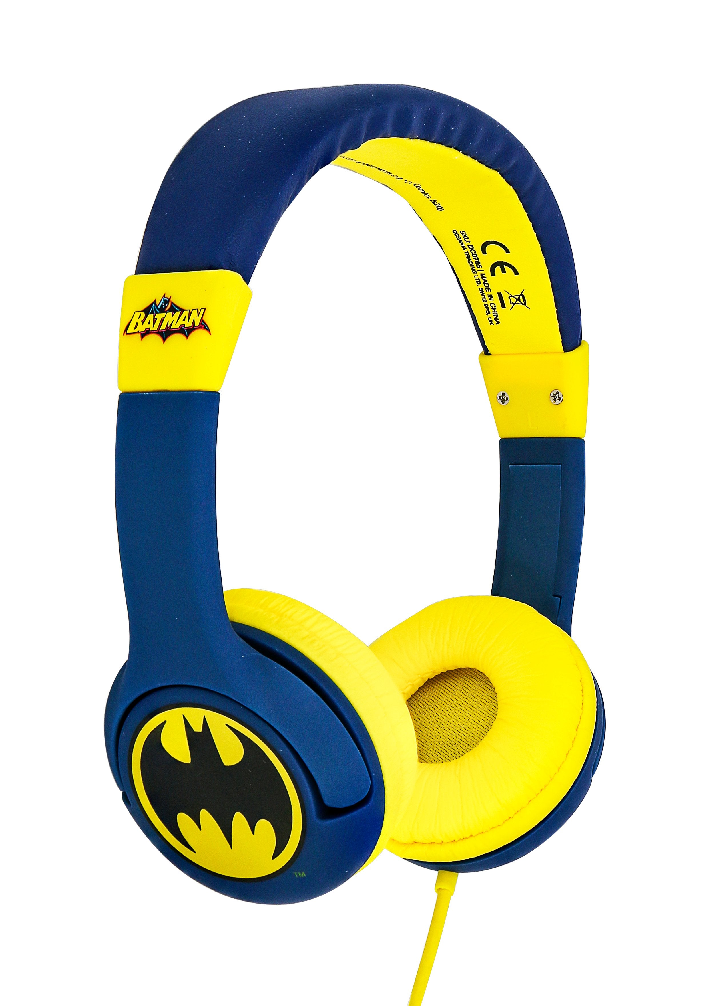 Batman - Casque audio "Caped Crusader" pour enfants - flash vidéo
