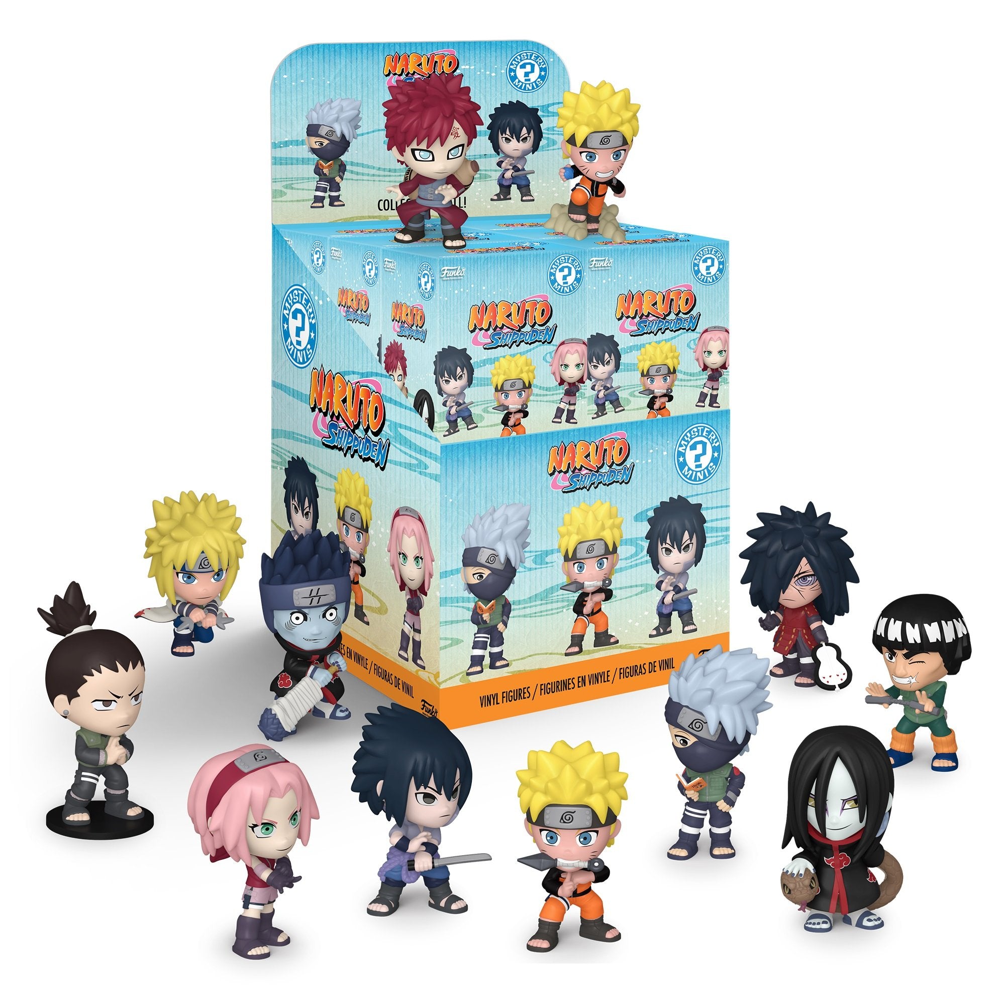 Funko Mystery Minis: Naruto (12 pcs) - flash vidéo