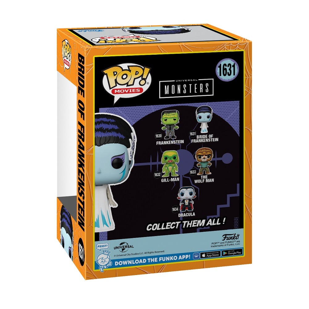 Funko Pop! Movies: Universal Monsters - Bride of Frankenstein - flash vidéo