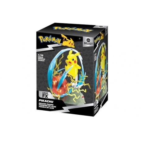 Pokémon - Statue de collection deluxe Pikachu - flash vidéo