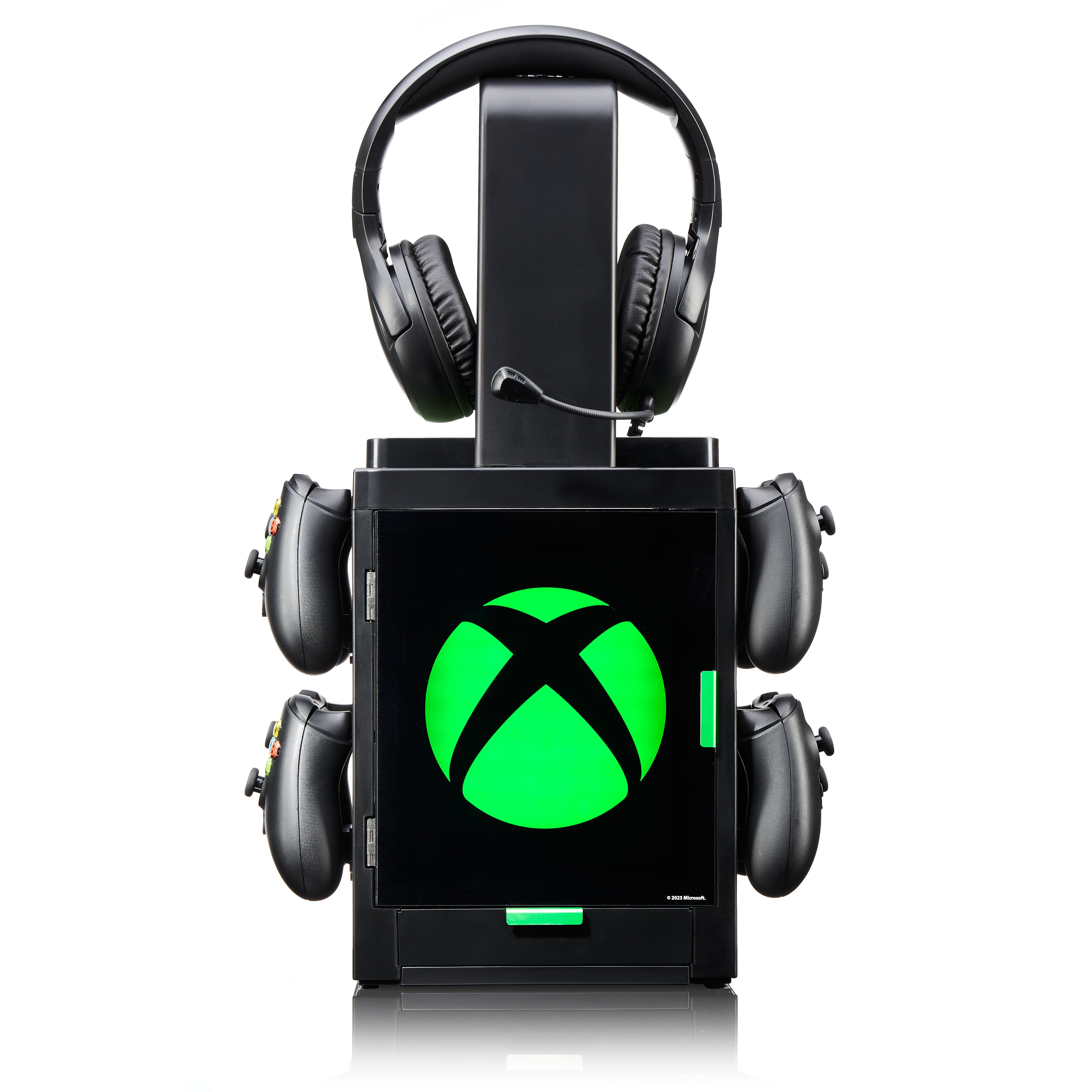 Numskull - Meuble de rangement lumineux inspiré du logo Xbox pour gamer - flash vidéo