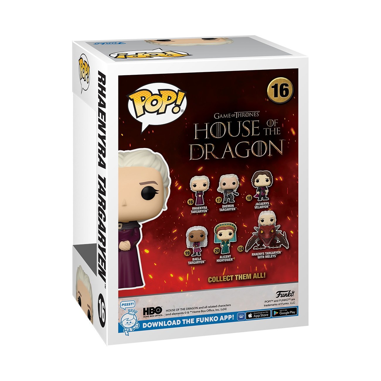 Funko Pop! TV: House of the Dragon - Rhaenyra Targaryen - flash vidéo