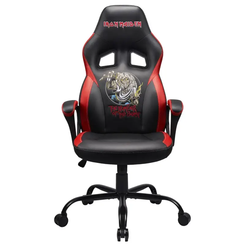 Subsonic - Iron Maiden - Chaise Gaming - The Number of the Beast - flash vidéo