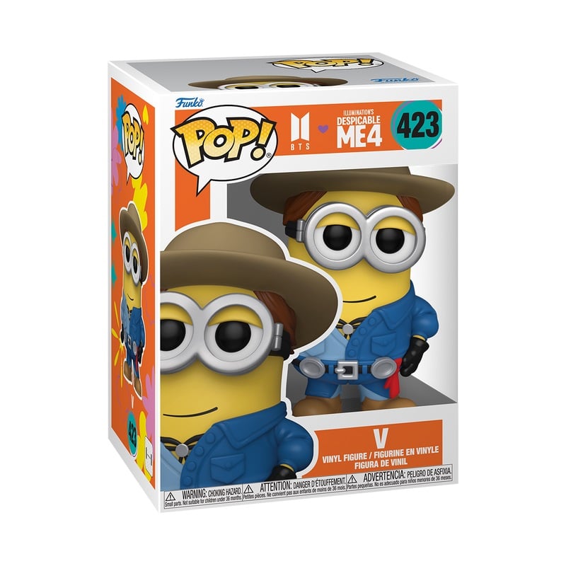Funko Pop! Rocks: Minions x BTS - V - flash vidéo