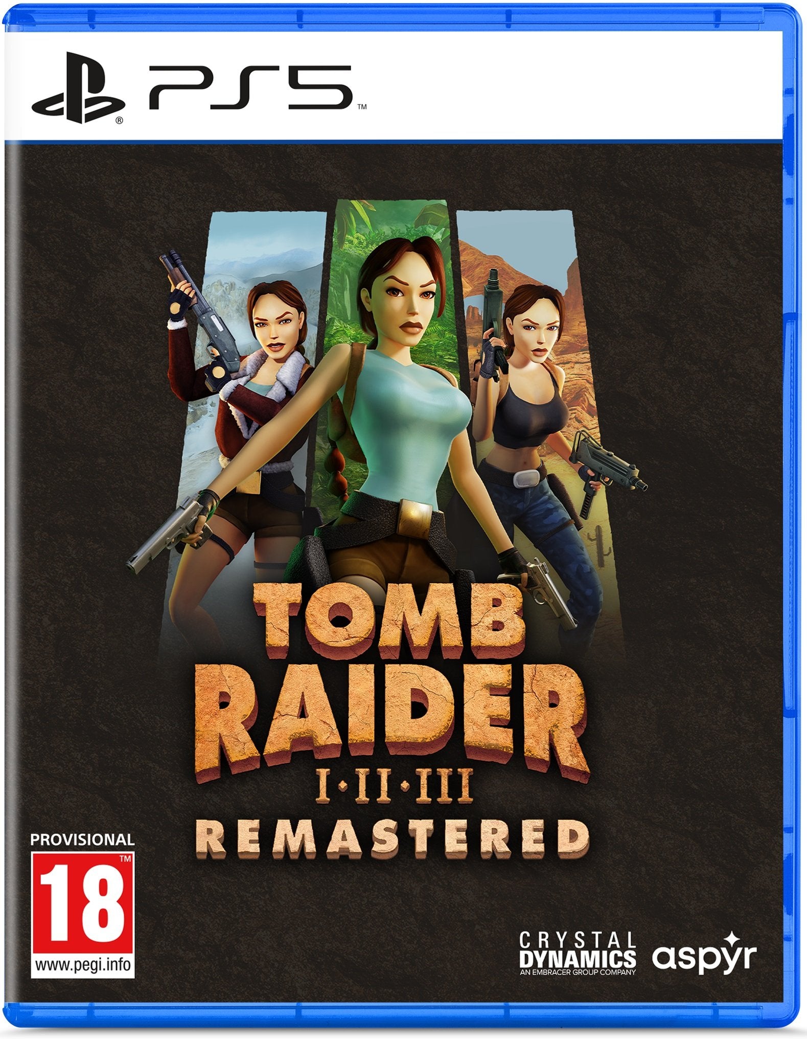 Tomb Raider I-III Remastered starring Lara Croft - flash vidéo
