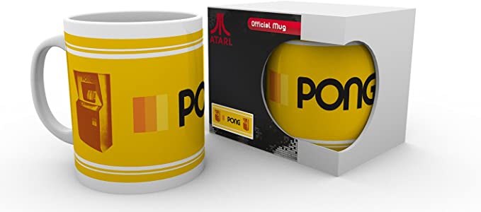 Atari Mug - Yellow Pong - flash vidéo