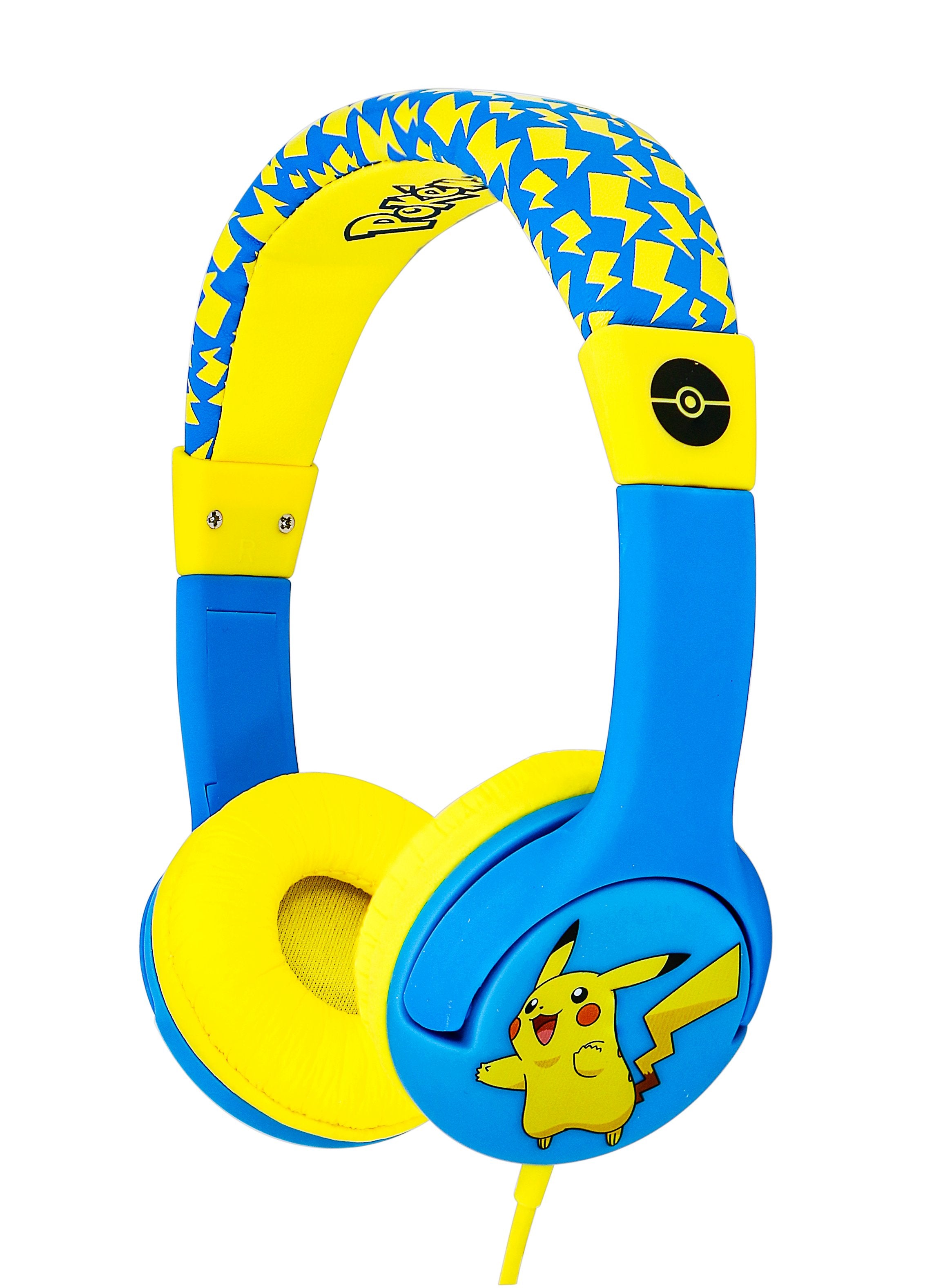 Pokémon - Casque audio Pikachu pour enfants - flash vidéo