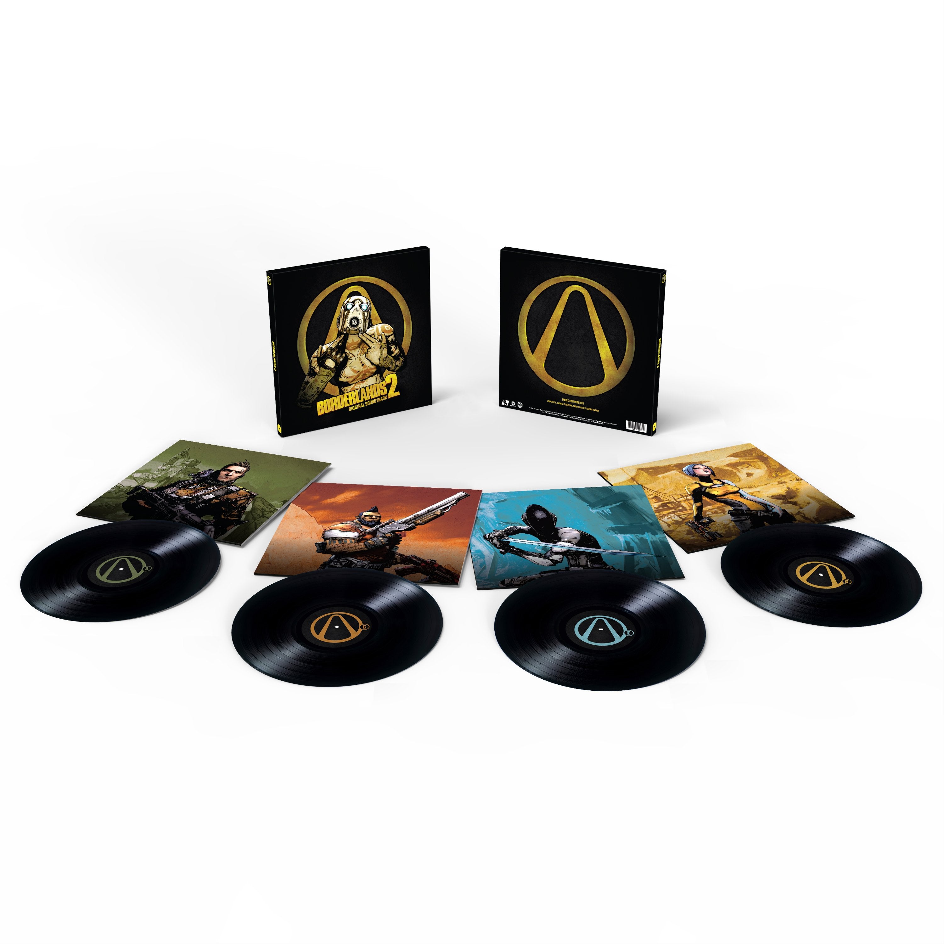 Borderlands 2 Original Soundtrack - 4 Black LP - flash vidéo