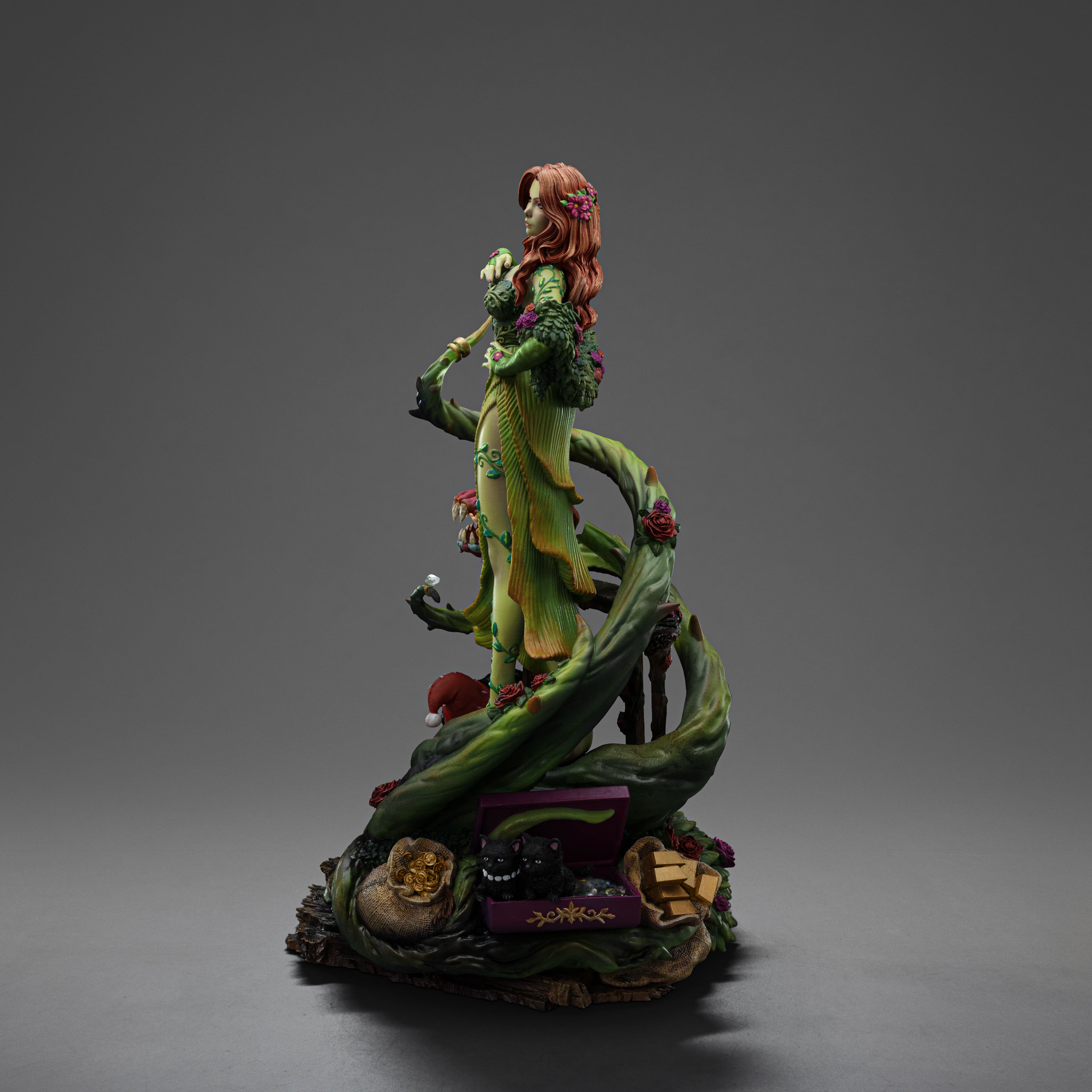 Iron Studios - Deluxe Art Scale 1/10 - DC Comics - Gotham Sirens - Poison Ivy Statue 25.5cm - flash vidéo