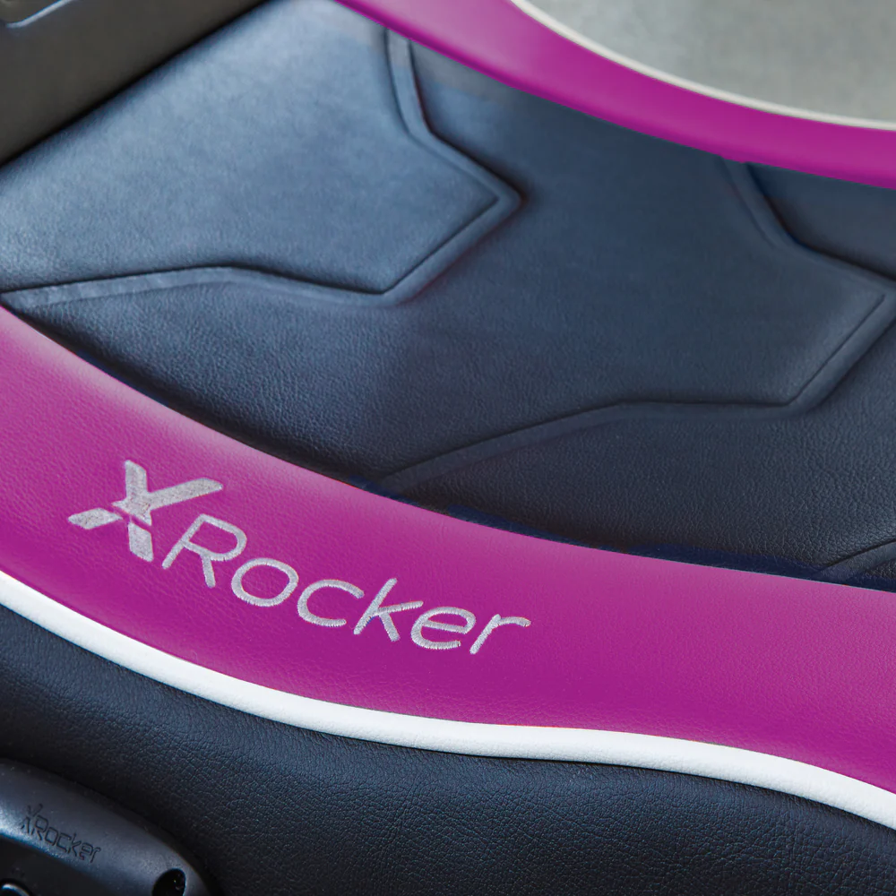 X Rocker - Siège de jeu Audio Stereo Rocker Shadow 2.0 Violet - flash vidéo