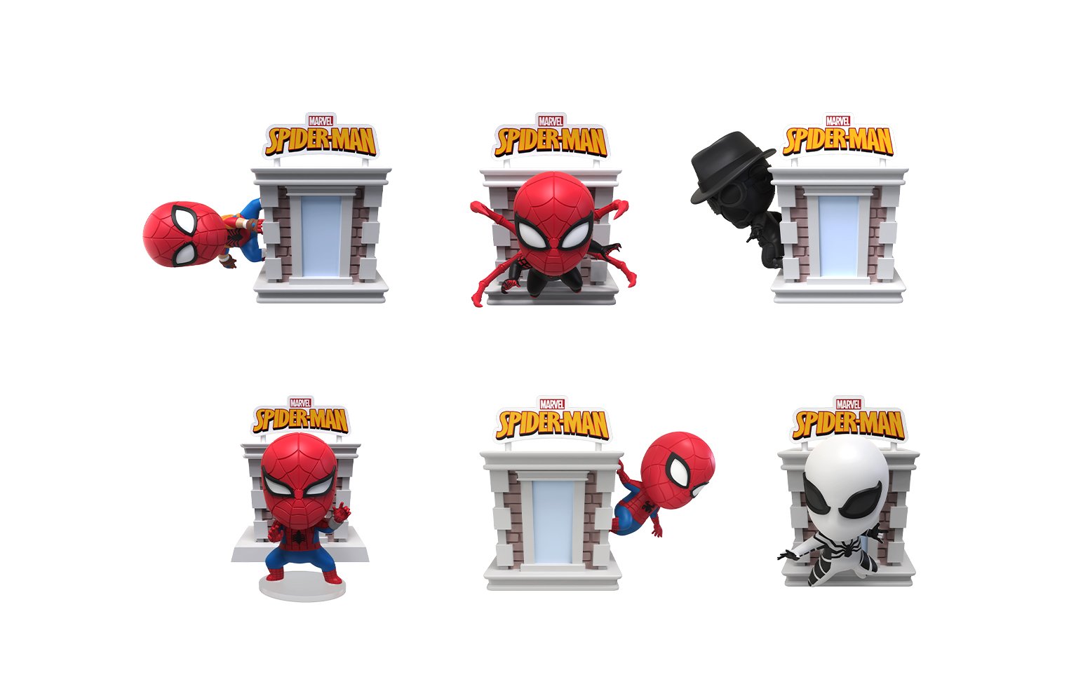 Marvel - MEA-037 - Spider-Man 60th Anniversaire Series (Set) - flash vidéo