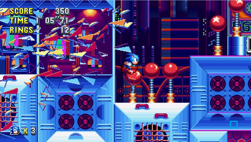 Sonic Mania Plus - flash vidéo