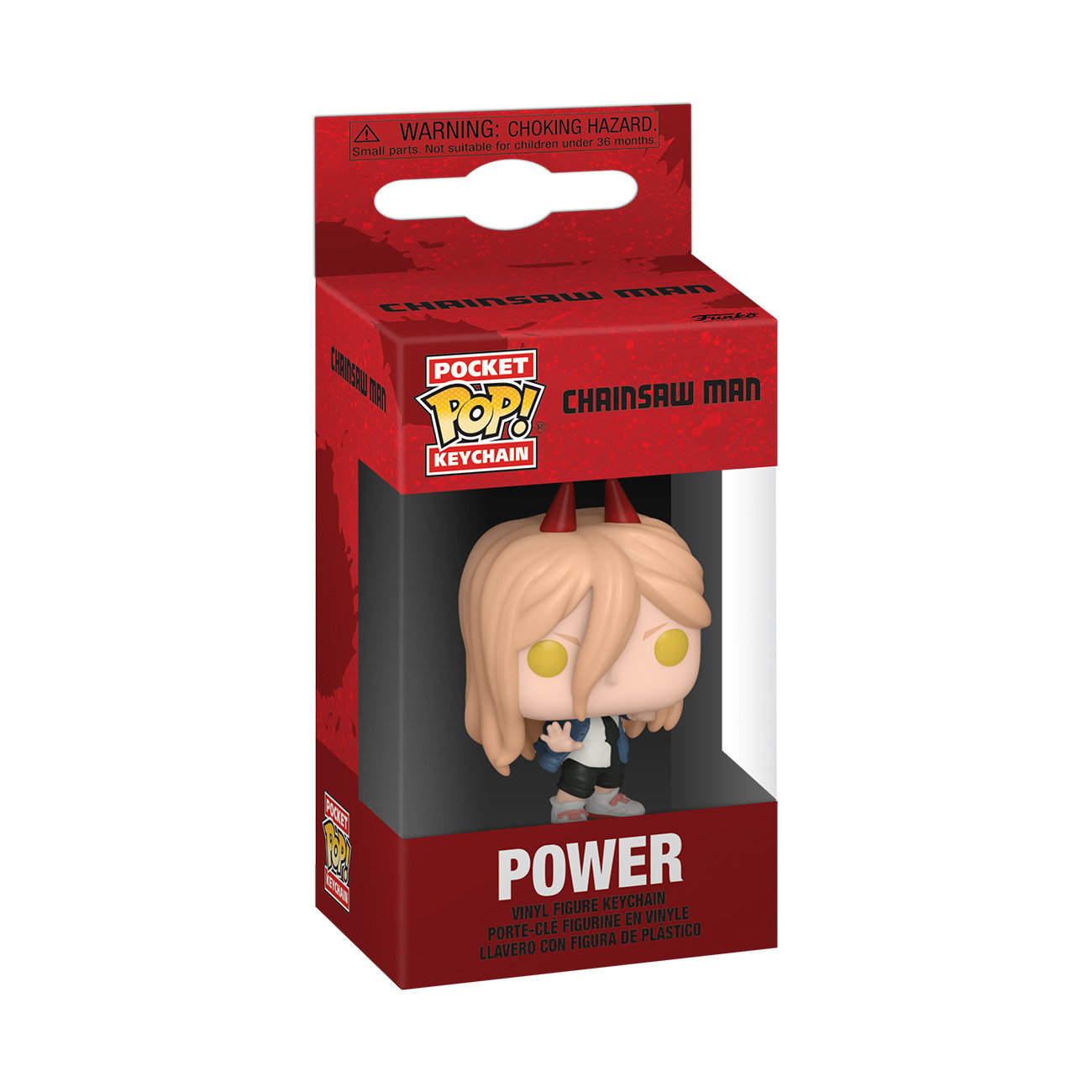 Funko Pocket Pop! Keychain: Chainsaw Man - Power - flash vidéo