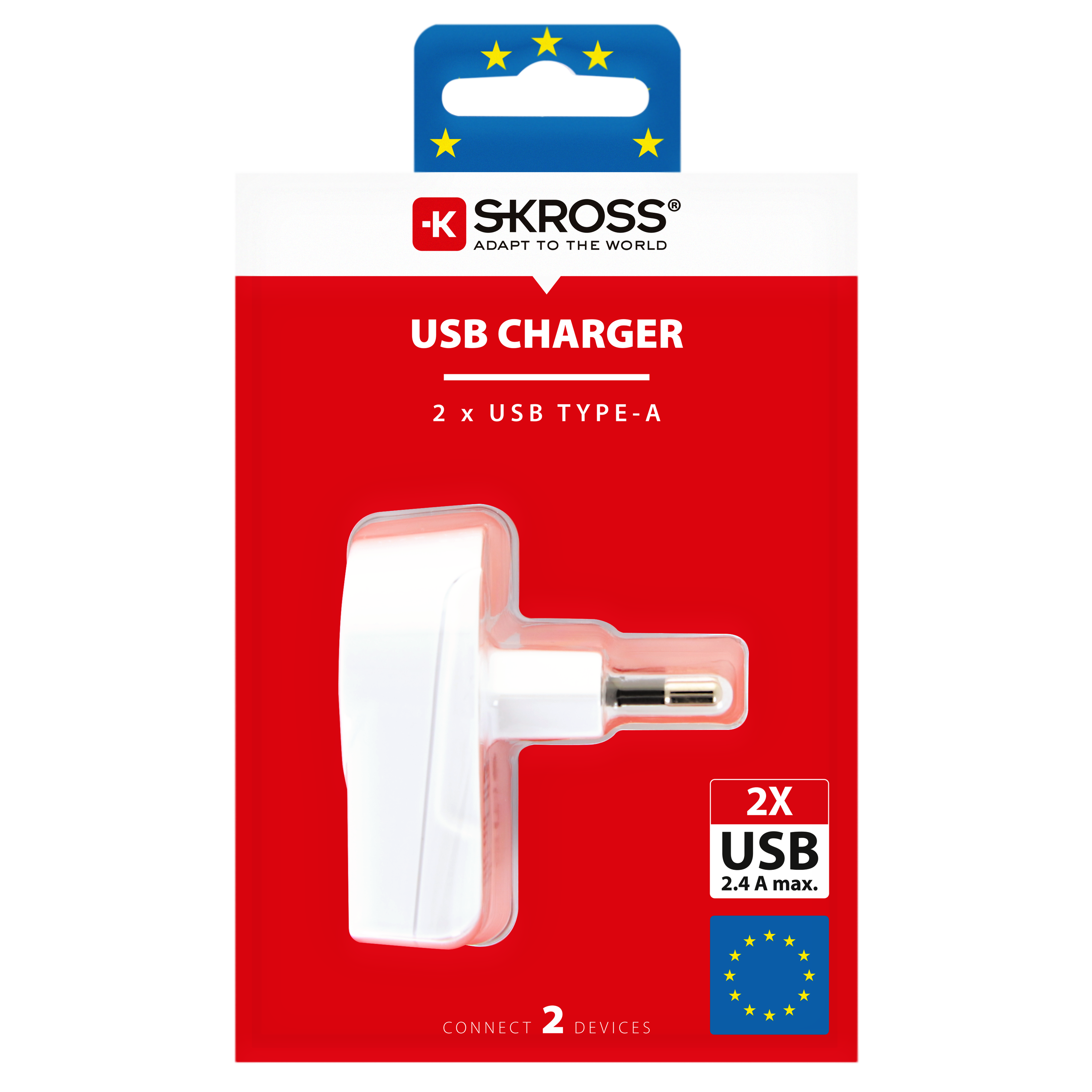Skross Euro USB Charger (2xA) - flash vidéo