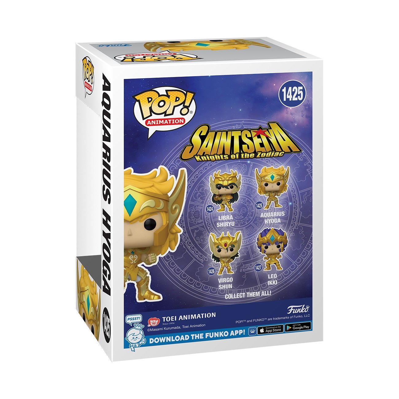 Funko Pop! Animation: Saint Seiya - Gold Aquarius Hyoga - flash vidéo