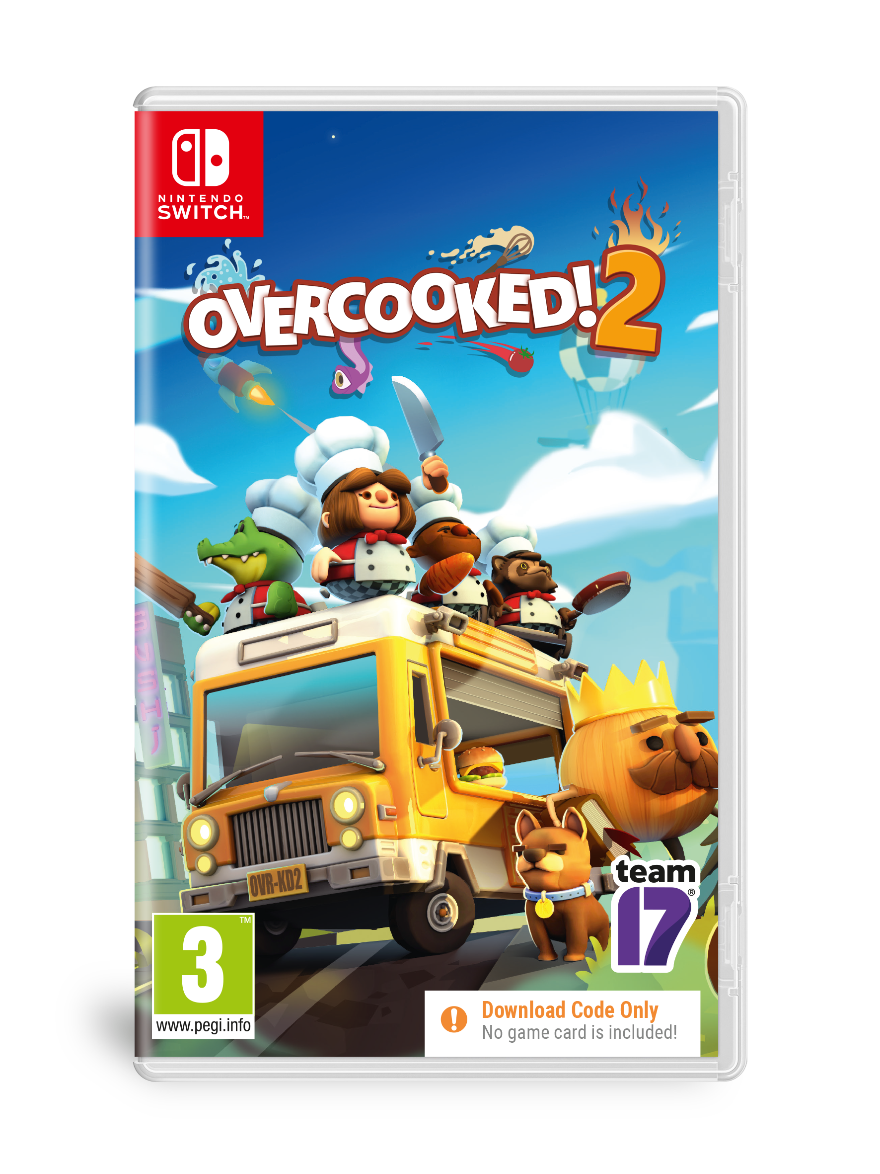 Overcooked! 2 (Code-in-a-box) - flash vidéo