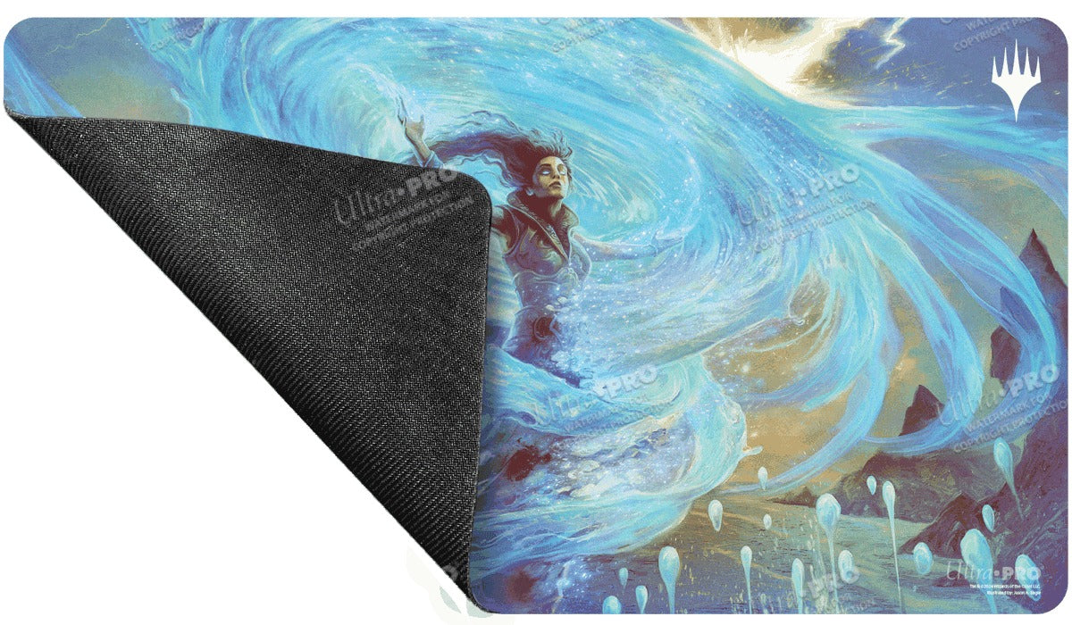 Ultra Pro - Magic: The Gathering - Modern Horizons 3 - Tapis de jeu L'embrasement du déni (60 x 34 cm) - flash vidéo