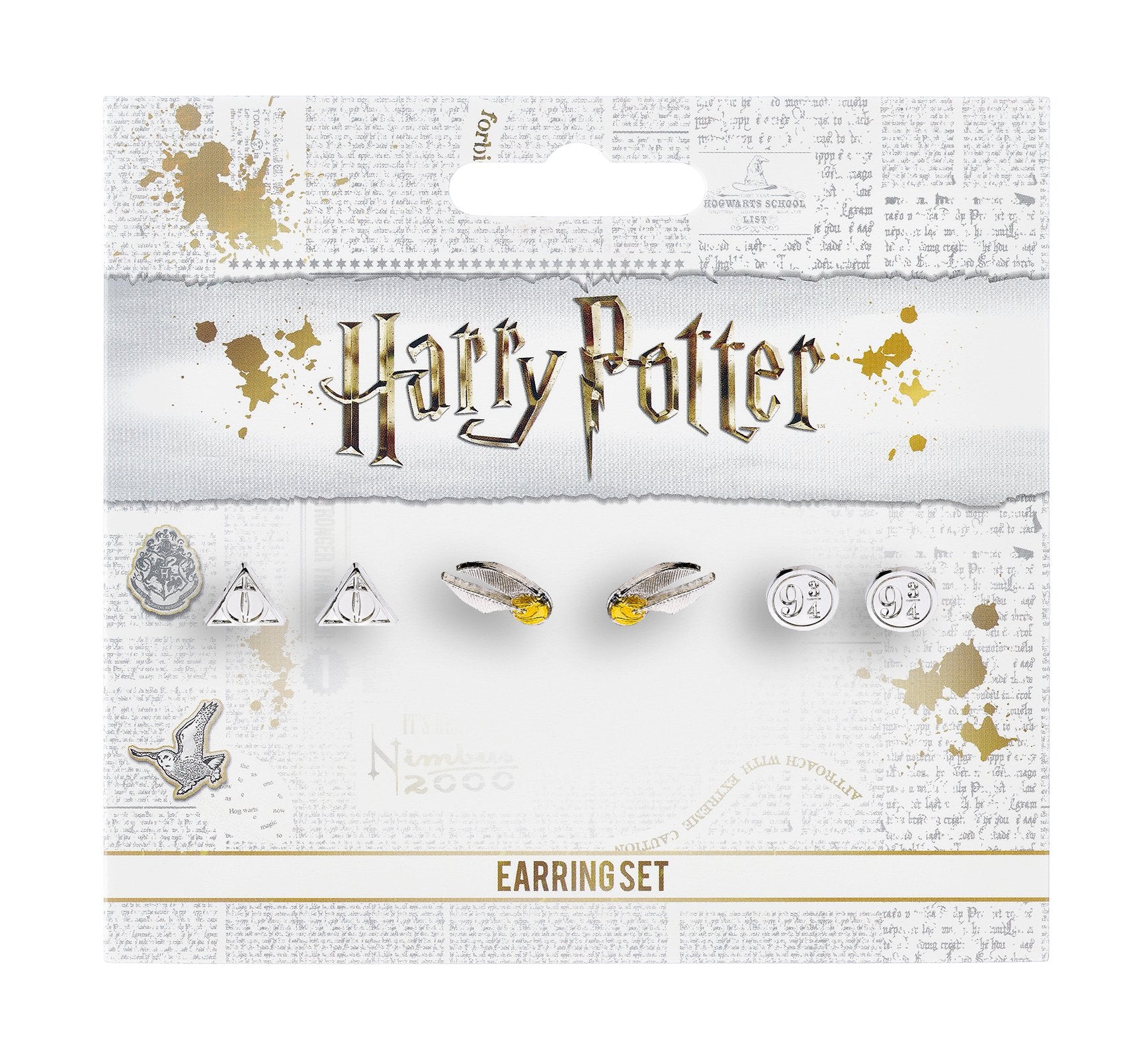 Harry Potter - Coffret cadeau clous d'oreilles - flash vidéo