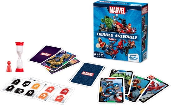 Shuffle - Marvel Heroes Assemble - Jeu de Cartes - flash vidéo