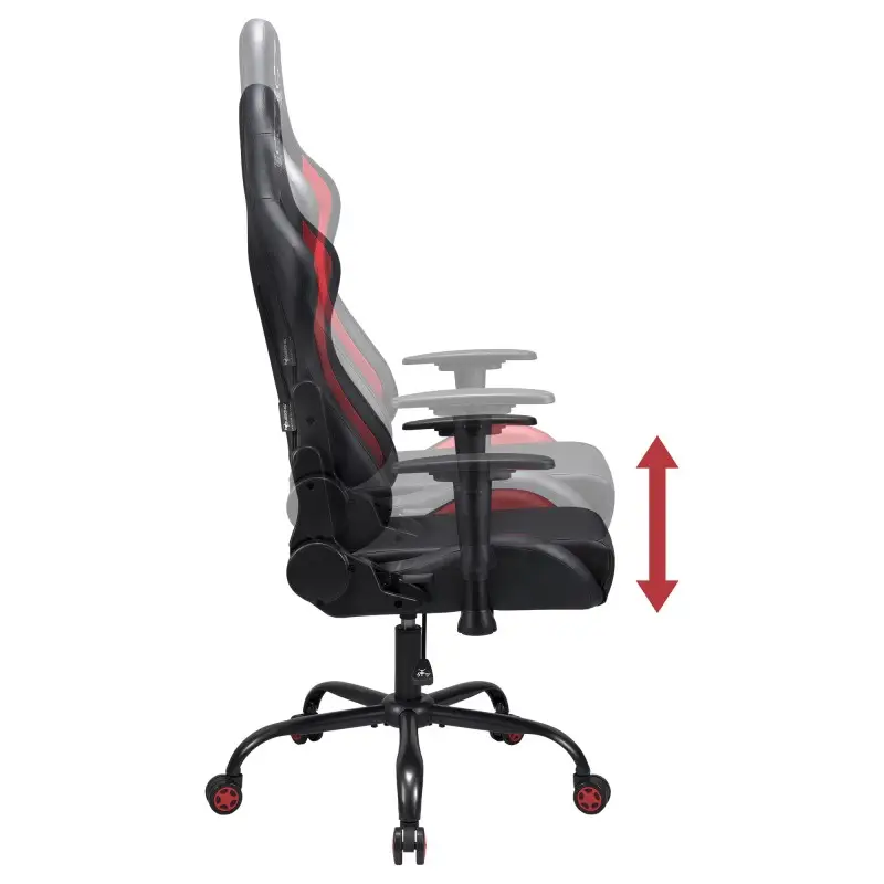 Subsonic - Assassin's Creed - Chaise Gaming Pro Noire et Rouge - flash vidéo