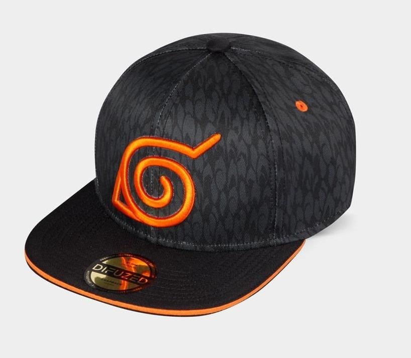Naruto Shippuden - Casquette Snapback "Badge" - flash vidéo