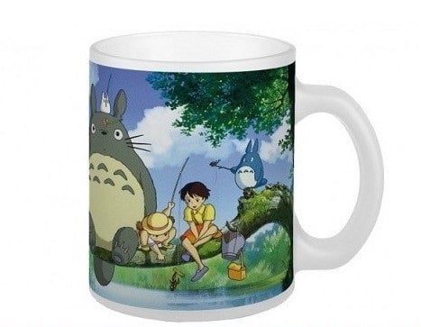 Ghibli - Mon Voisin Totoro - Mug Ghibli 01 - Totoro Pêche - flash vidéo