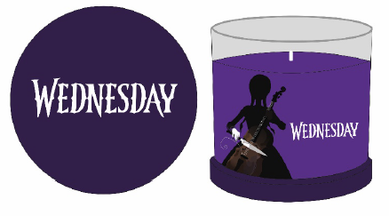 Netflix - Mercredi - Bougie - Mercredi Violoncelle - flash vidéo