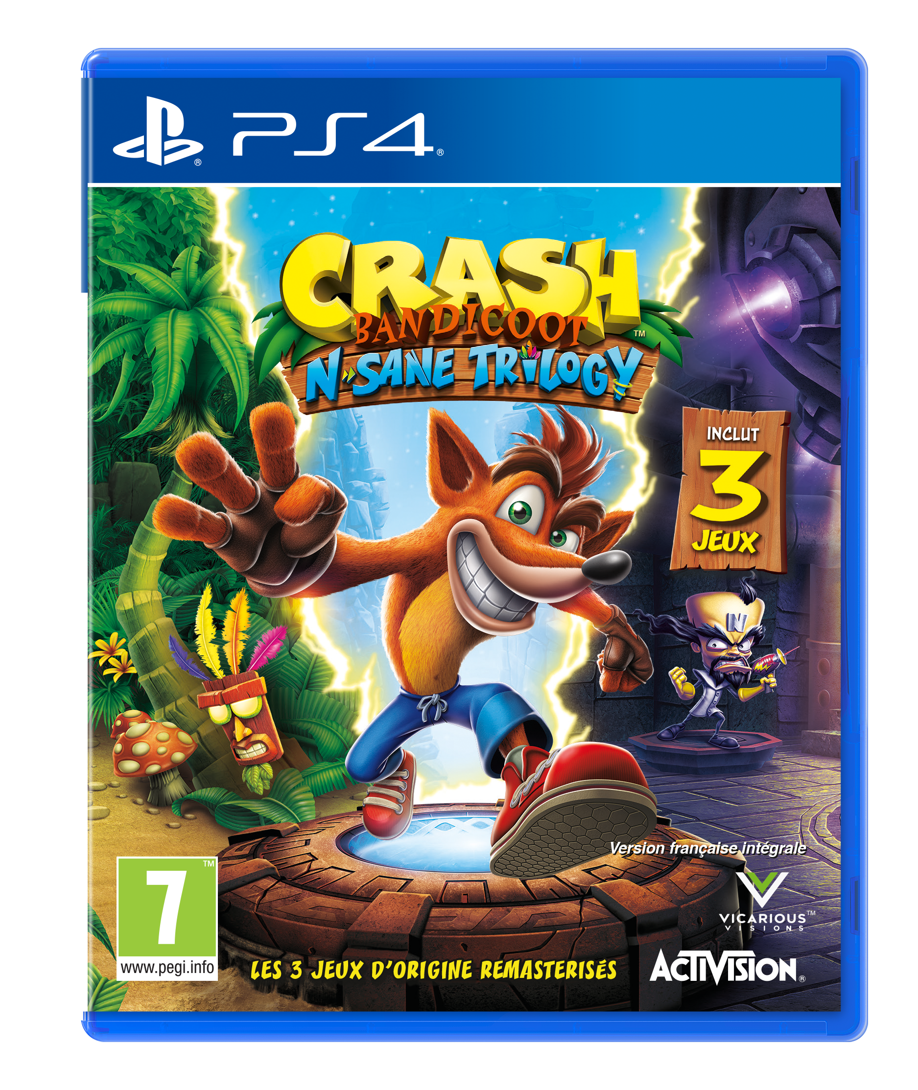 Crash Bandicoot N.Sane Trilogy - flash vidéo