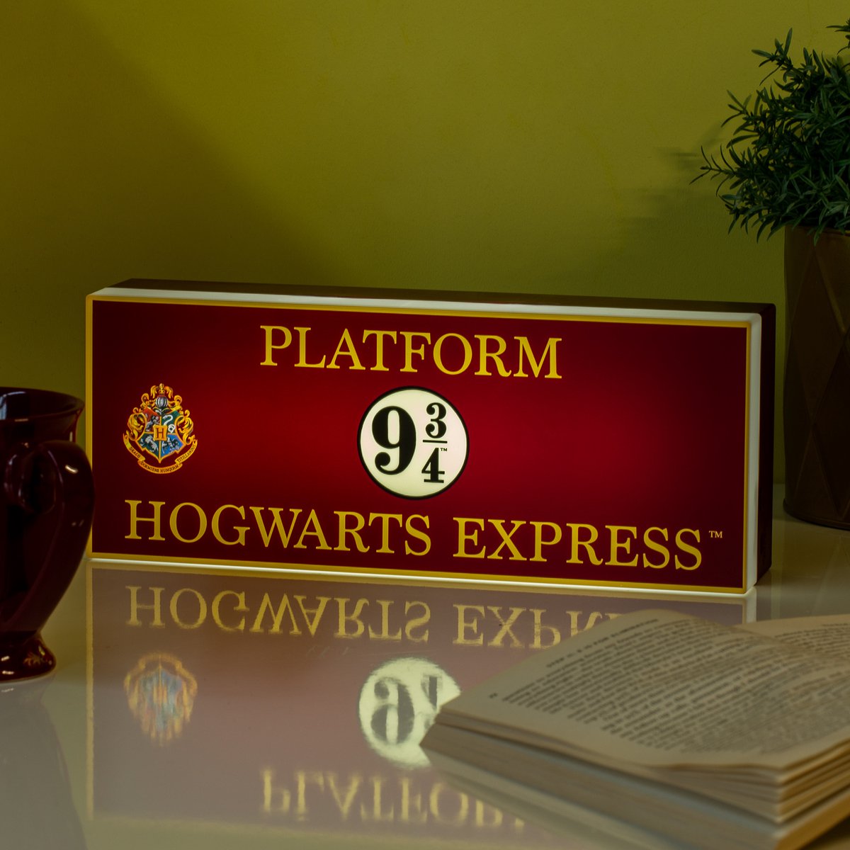 Harry Potter - Lampe Logo du Poudlard Express - flash vidéo