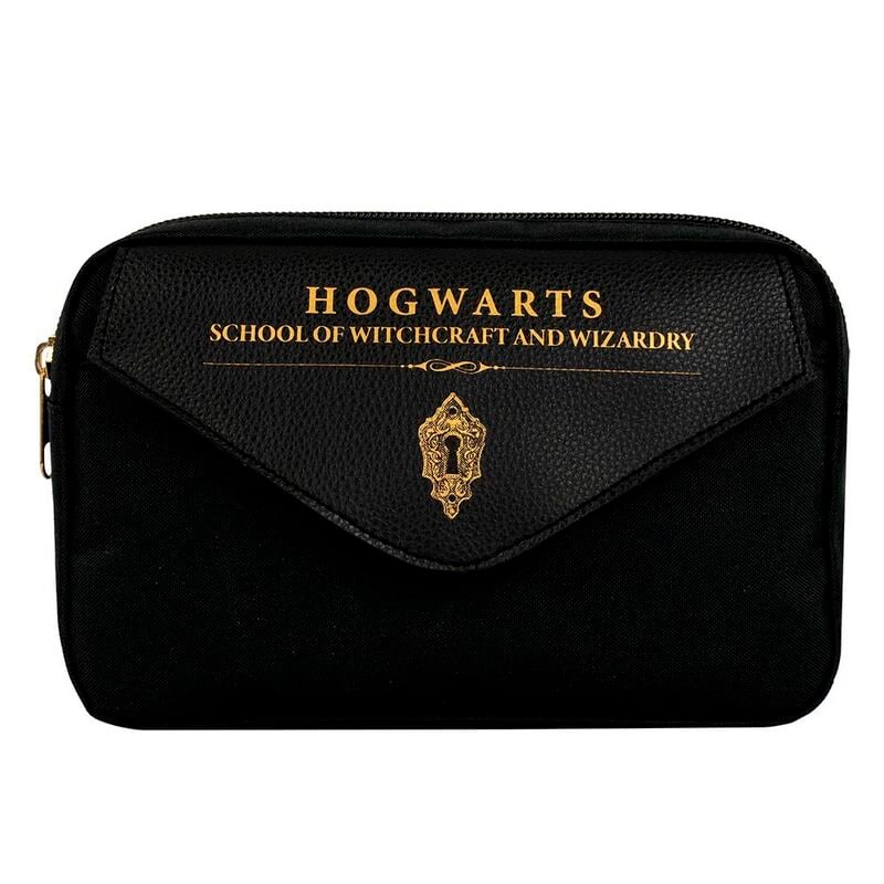 Harry Potter - Trousse à crayons multi-poche Blason de Poudlard - flash vidéo