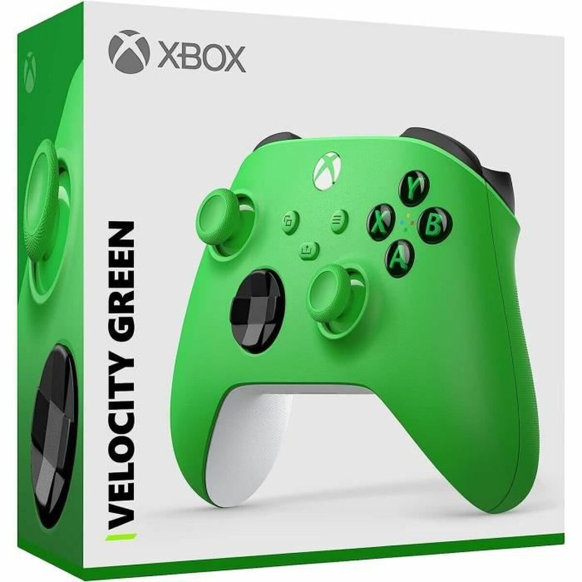 Manette sans fil Xbox Velocity Green pour Xbox Series X|S, Xbox One, Windows 10 et Mobile - flash vidéo