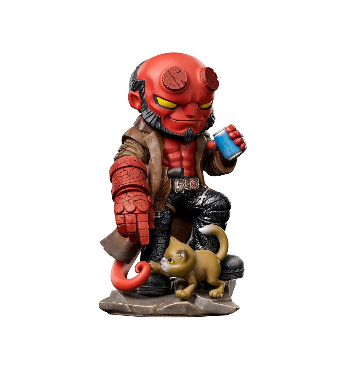 Iron Studios - MiniCo - Hellboy - Hellboy (Movie 2004) Statue 15cm - flash vidéo