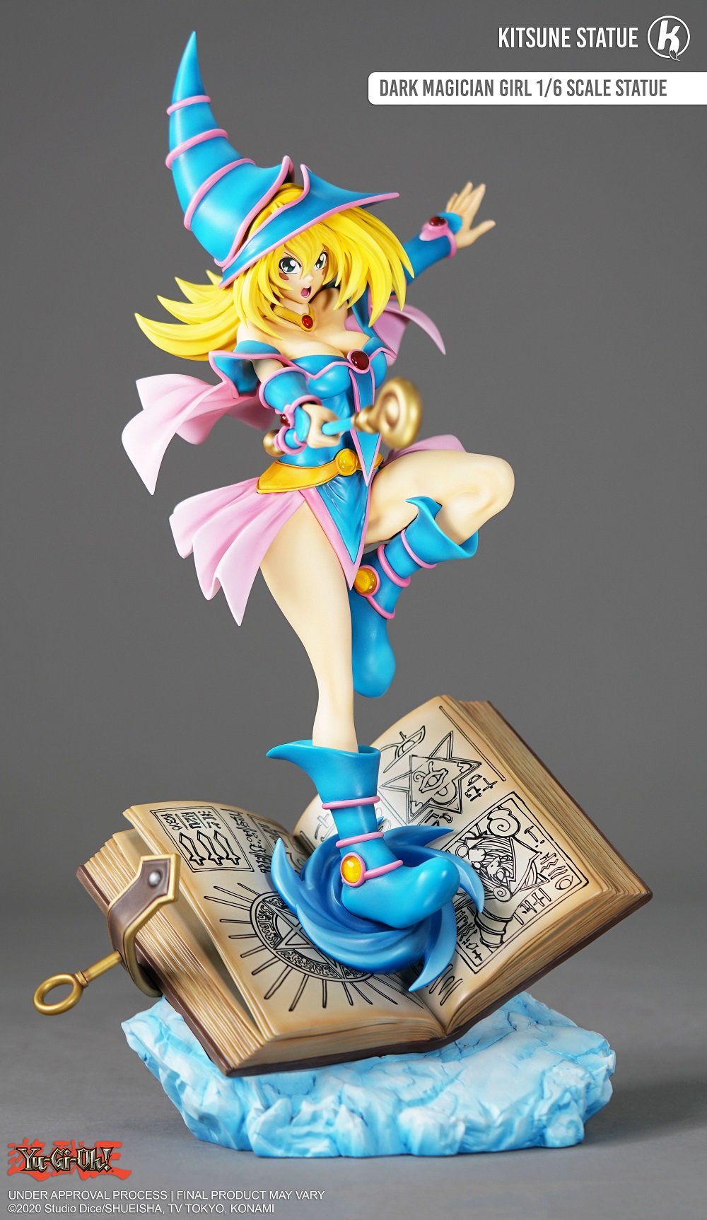 Legend Figure - Yu-Gi-Oh! - La Magicienne des Ténèbres 1/6 Statue 40cm - flash vidéo