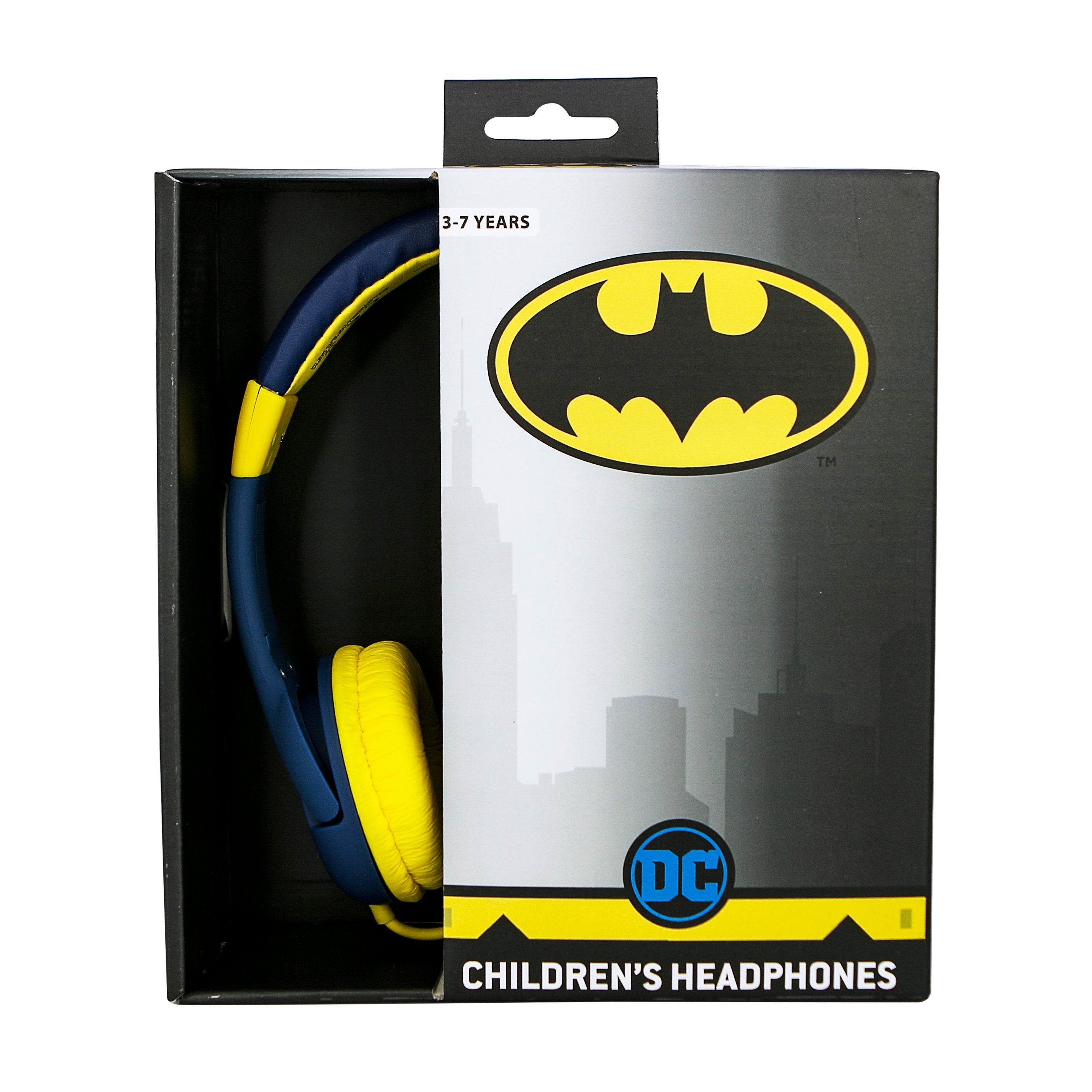 Batman - Casque audio "Caped Crusader" pour enfants - flash vidéo