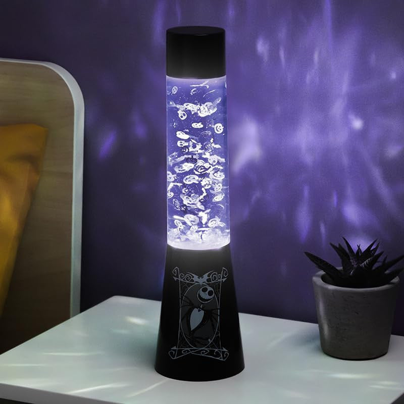 Disney - L'Étrange Noël de monsieur Jack - Lampe à lave en plastique 33cm - flash vidéo